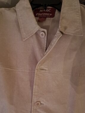 MARC Florence Light Beige Button-Up Jacket
